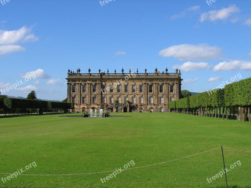 Chatsworth House Derbyshire England Free Photos