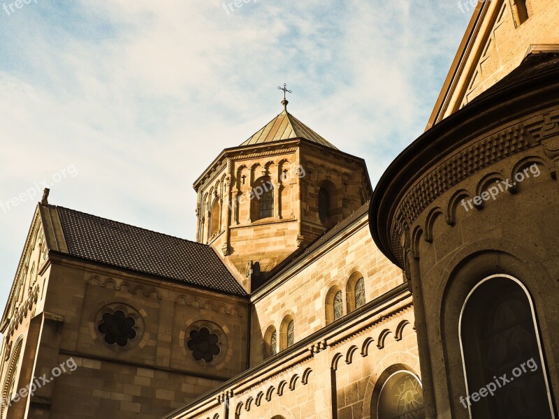 Church Facade Architecture Building Historic Center