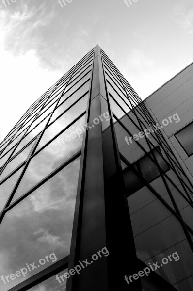 Architecture Glass Building Office Building Modern Building