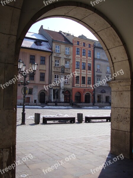 Kraków Poland Architecture Monument The Old Town