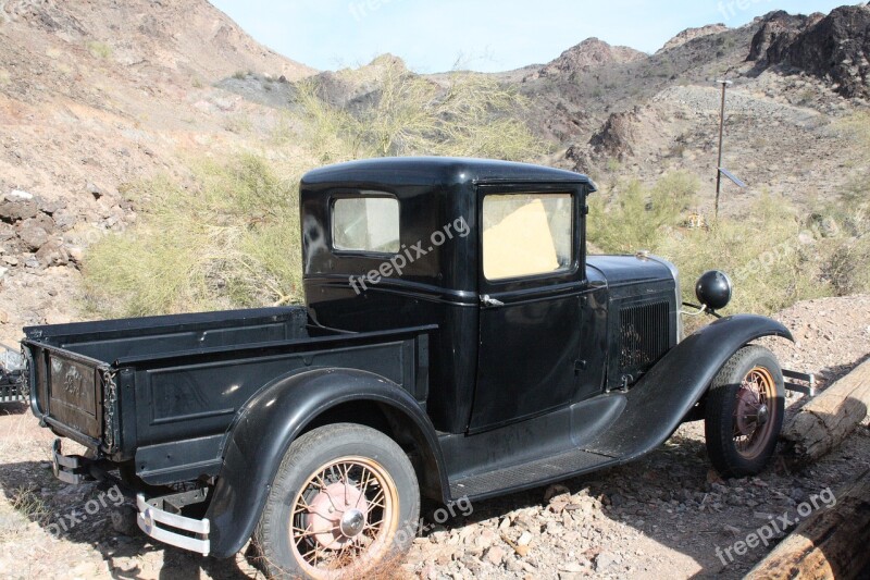 Usa Arizona Quartzsite Ghost Town Rust