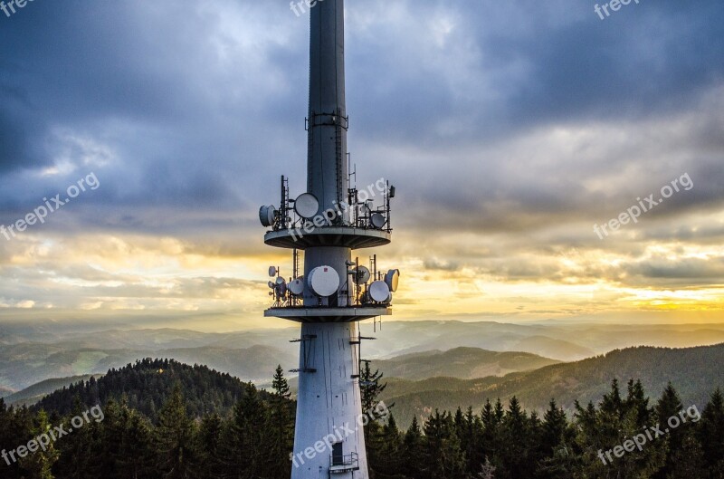 Pinwheel Black Forest Wind Turbine Wind Power Nature