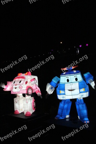 Characters Poly Robocar Poly Light Cute