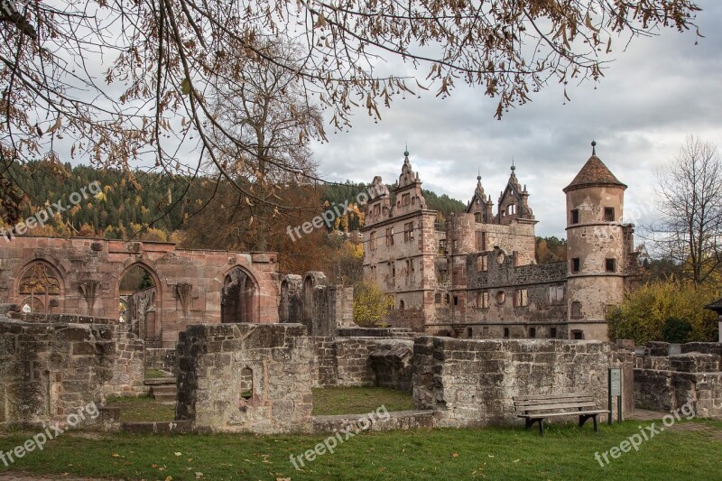 Ruin Monastery Remains Of A Wall Hirsau Free Photos