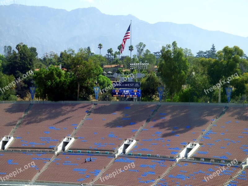 Stadium Bleachers Spectator Turf Ucla