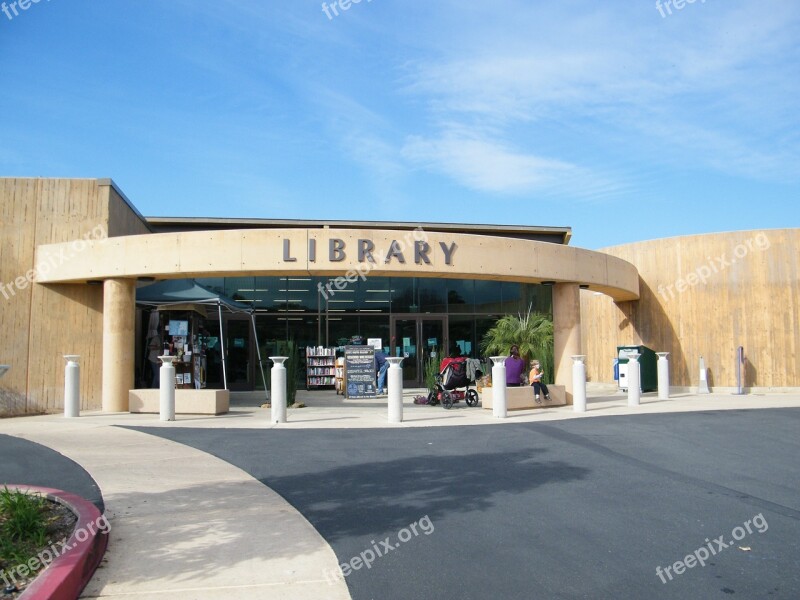 Library San Diego California Read Reading