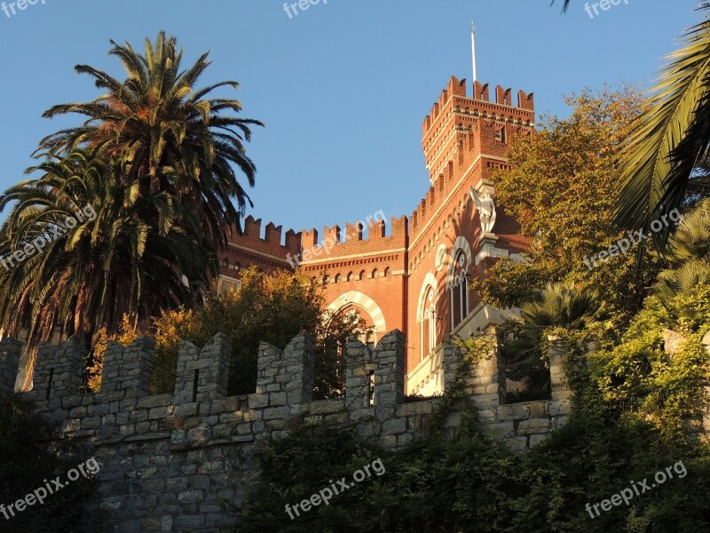 Genoa Castle Albertis Exterior Free Photos