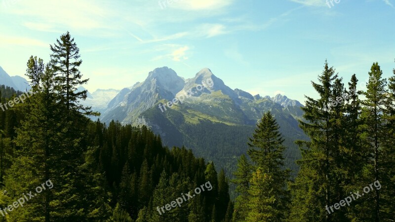 Bavaria Mountains Alpine Southern Germany Foothills Of The Alps