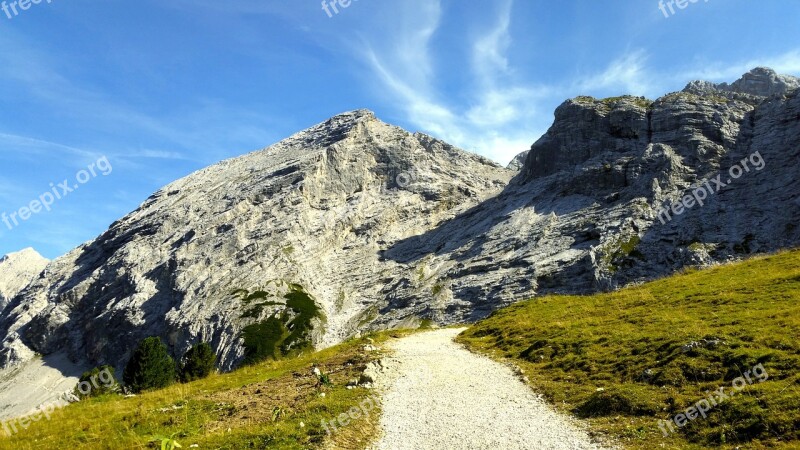 Mountains Hiking High Mountains Alpine Free Photos