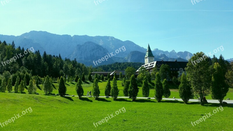 Mountains Bavaria Mountaineering Alpine Southern Germany