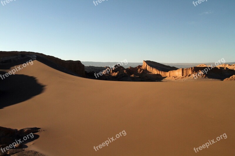 Chile Atacama Desert Moon Valley Southamerica Tourism