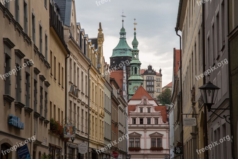 Houses Historic Old Town Houses Facades Pirna Free Photos