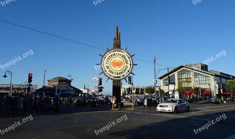 Fisherman's Wharf Wharf Pier 39 Embarcadero Marina