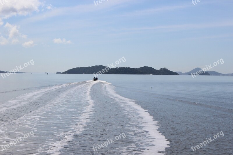 Boat Mar Vessel Rio Waves