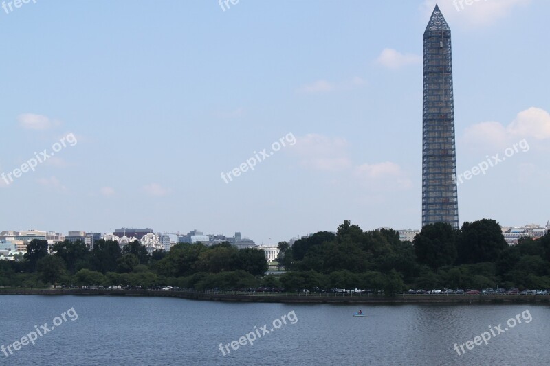 Washington Dc Landscape Monument Obelisk