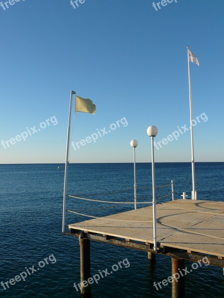 Jetty Turkey Turkish Riviera Sea Free Photos