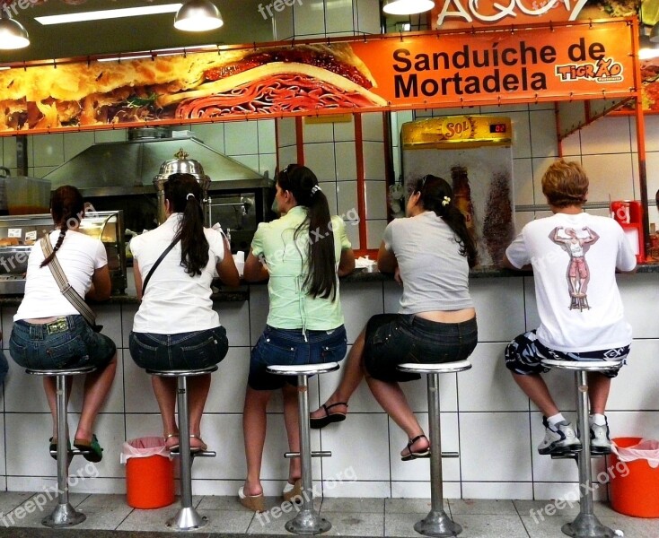 Bar Sandwich Backs Stool Women