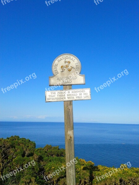 Shield Isle Of Man Symbols Free Photos