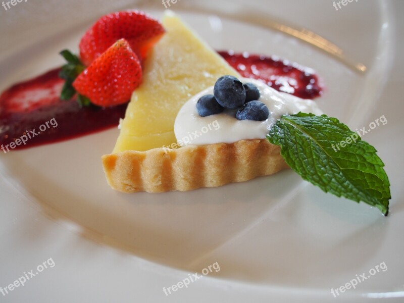 Strawberry Cake Dessert Tart Sweet