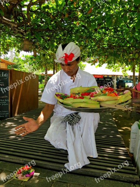 Bali Tradition Man Traditional Indonesia