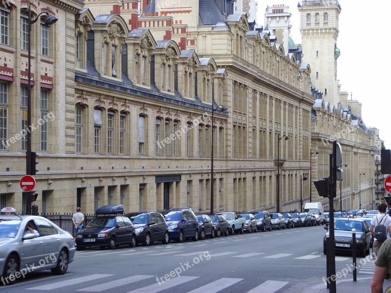 Sorbonne University Paris Architecture Building Street