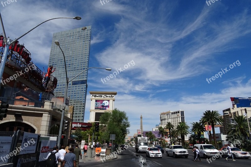 Las Vegas City Boulevard Strip Entertainment