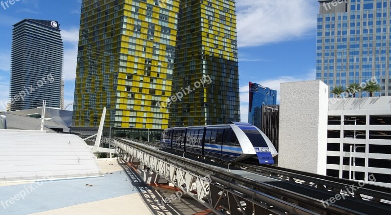 Las Vegas City Tram Strip Entertainment