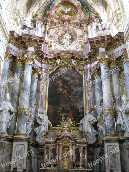 Church Altar Architecture Baroque Free Photos