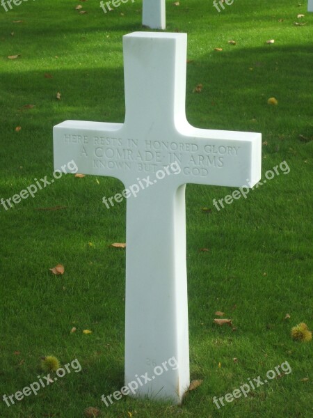 Cross Falls War Normandy American Cemetery