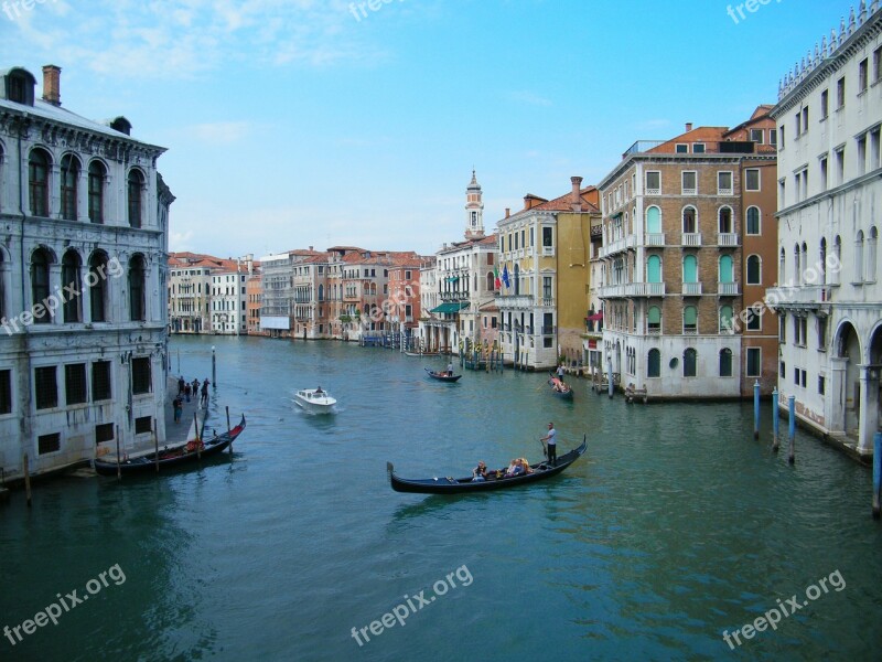 Venice Canal Venezia Italy Free Photos