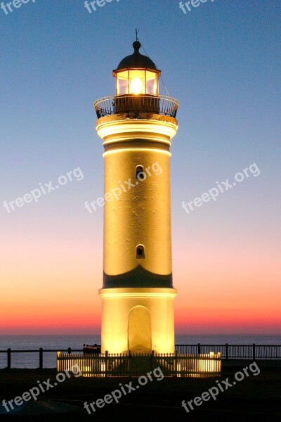 Kiama Lighthouse Landscape Dawn Long Exposure