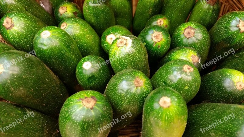 Zucchini Bio Vegetable Free Photos