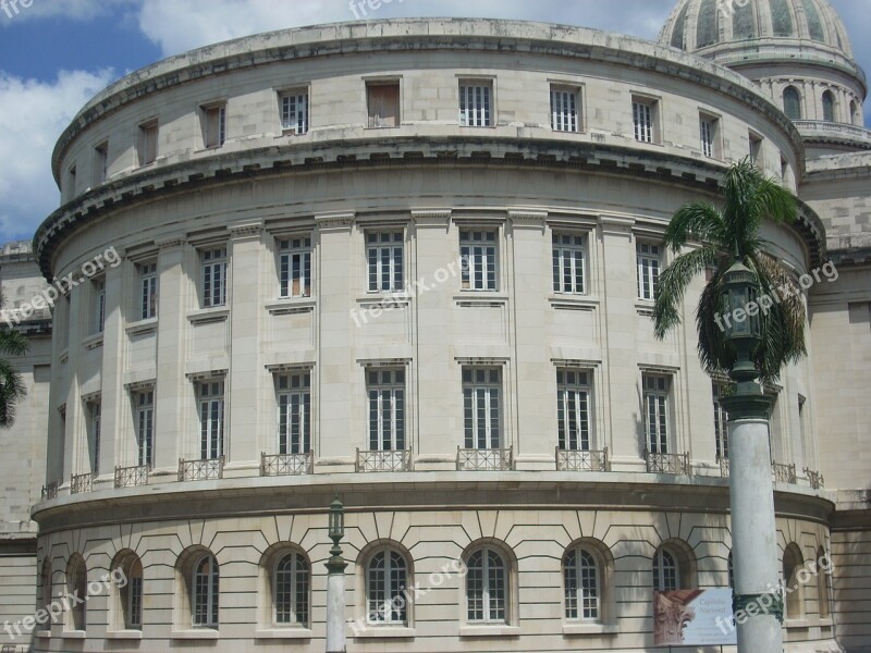 Capitol Cuba Sky Havana City