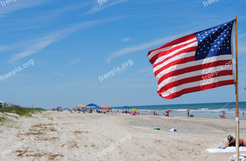 Flag American Flag American Usa National