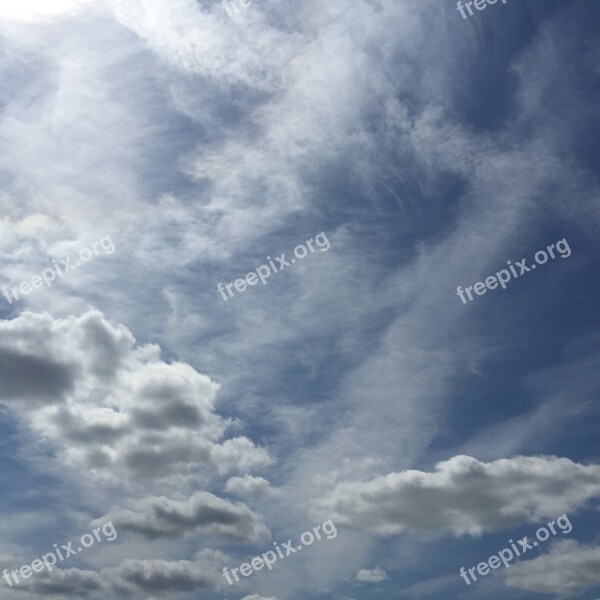 Clouds Sky Day Daylight Sky Texture