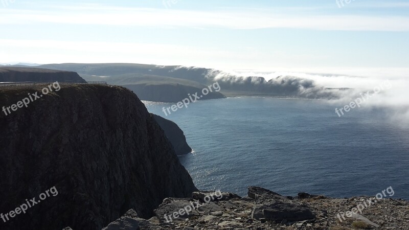 North Cape Rock Cliff Coast Free Photos