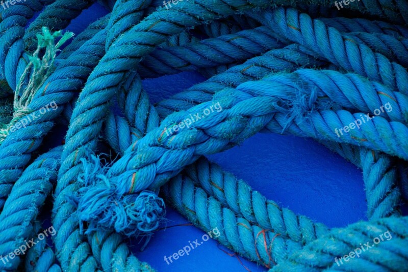 Rope Boat Fishing Strings Free Photos