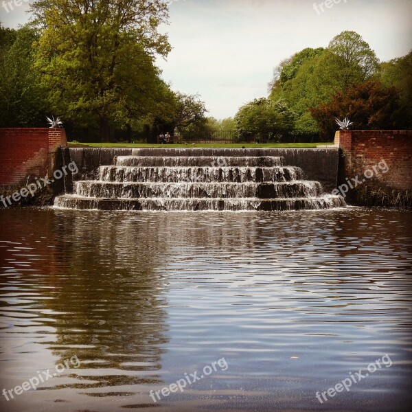 Water Garden Park Green Nature Landscape