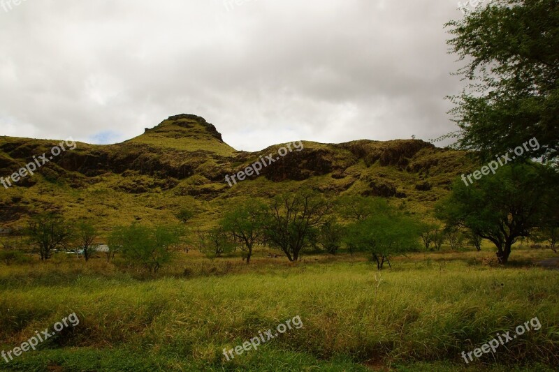 Koolau Mountain Oahu Hawaii Free Photos