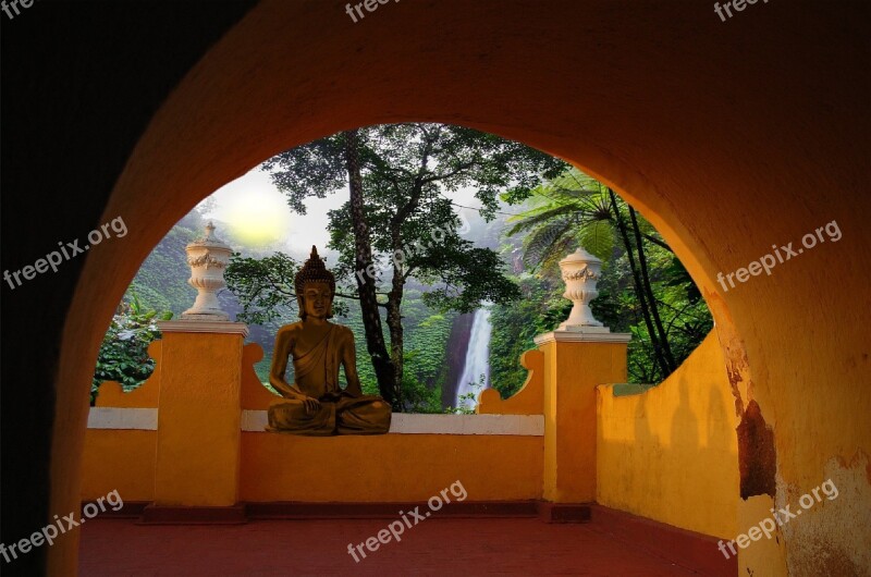 Buddha Meditation Rest Buddhism Figure