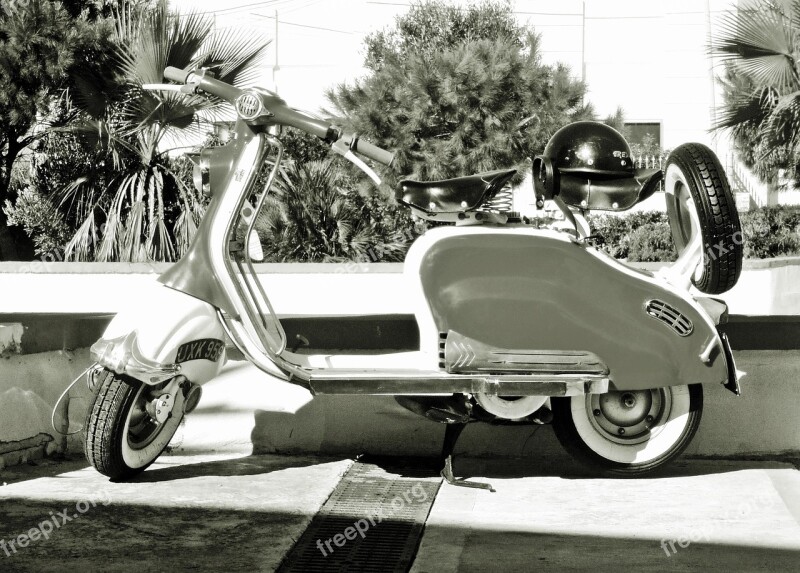 Lambretta Scooter Red Scooter Red Lambretta Scooter Motorcycle