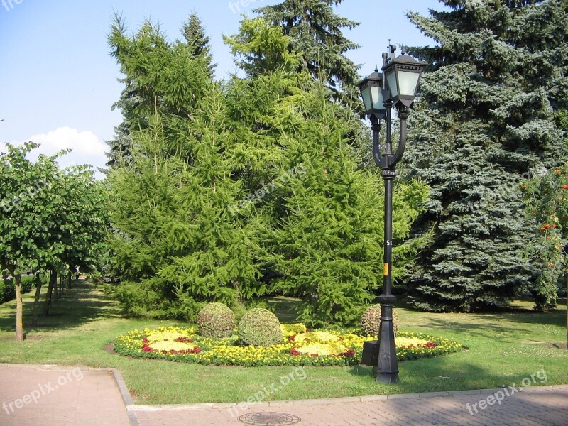 Central Square Stavropol Lantern Free Photos