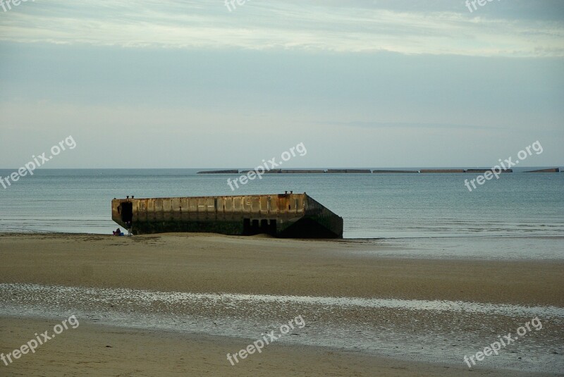 Normandy Landing Omaha Beach June 44 Free Photos