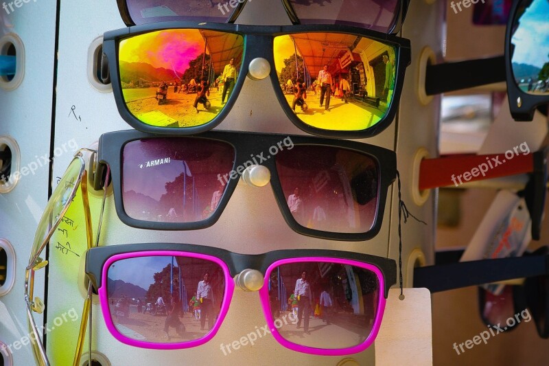 Sunglasses Glasses Colorful Fashion Eyewear