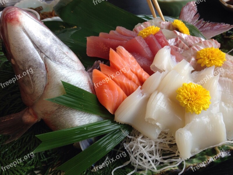 Food Japan Japan Food Sashimi Red Snapper