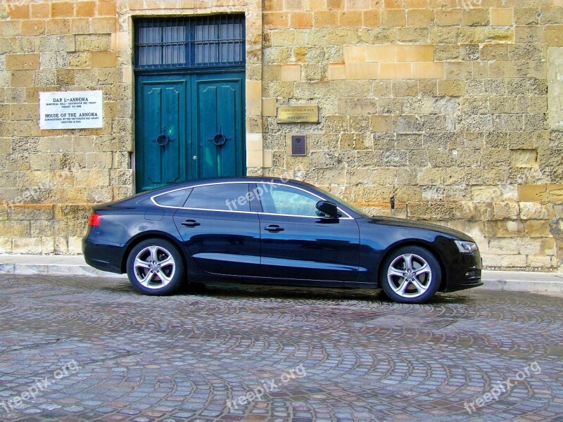 Audi A5 Black Car Luxury Car Audi German Car