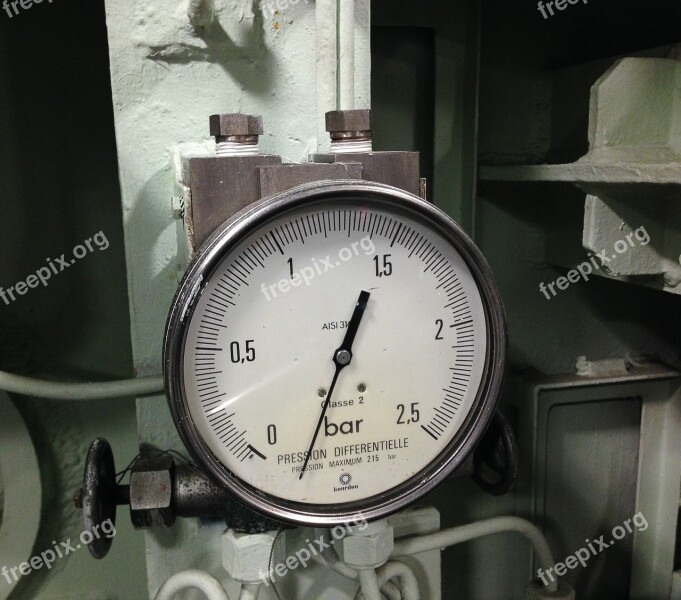 Pressure Gauge Pressure Dial Free Photos