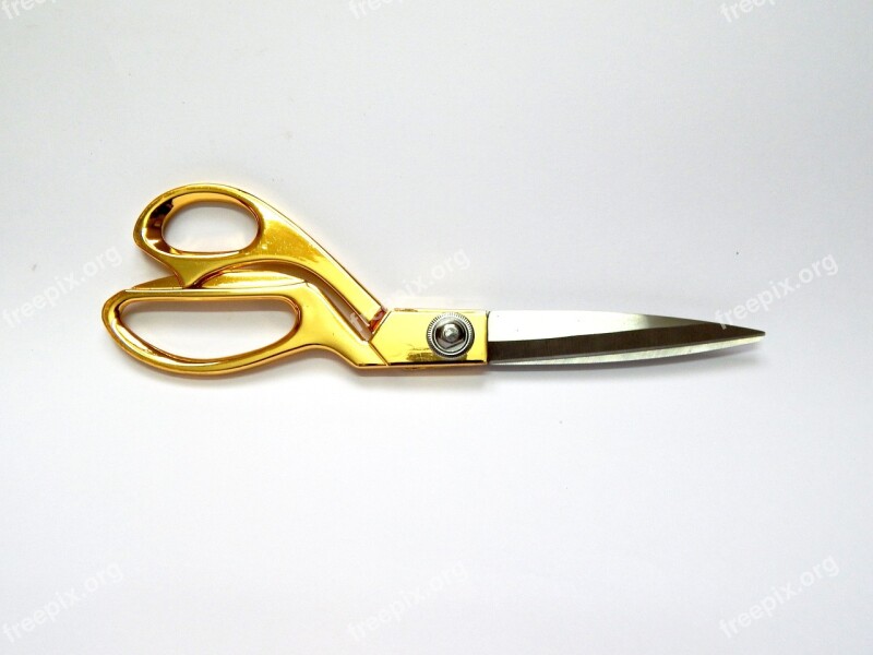 Scissors Tailor Cut Tool Fabric