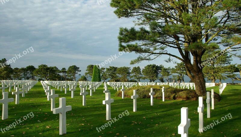 Normandy American Cemetery Graves D Day Second World War