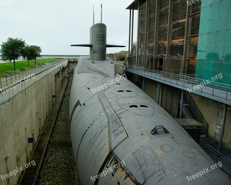 Normandy Cherbourg Submarine Nuclear Free Photos